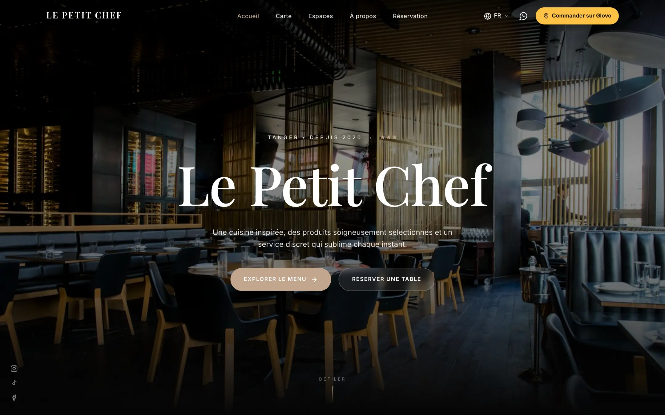 Le site de votre restaurant, à votre image.